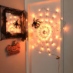 Teia de Aranha LED com Aranha Decorativa – Halloween - Disponível na ProntoPraTi