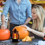 Lampião Abóbora LED – Halloween - Disponível na ProntoPraTi