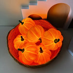 Luminária Abóbora LED – Decoração de Halloween - Disponível na ProntoPraTi
