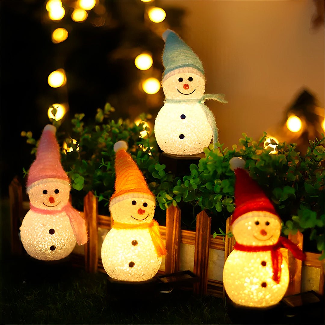 Espeto Solar - Boneco de Neve - Disponível na ProntoPraTi