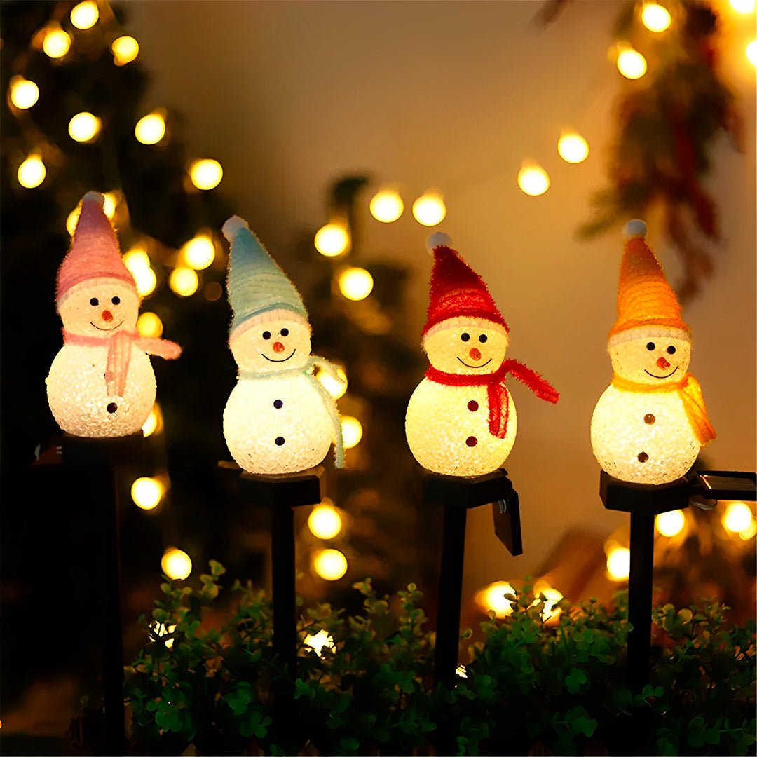 Espeto Solar - Boneco de Neve - Disponível na ProntoPraTi