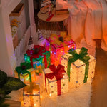 Caixa de Presente Iluminada de Natal LED - Disponível na ProntoPraTi