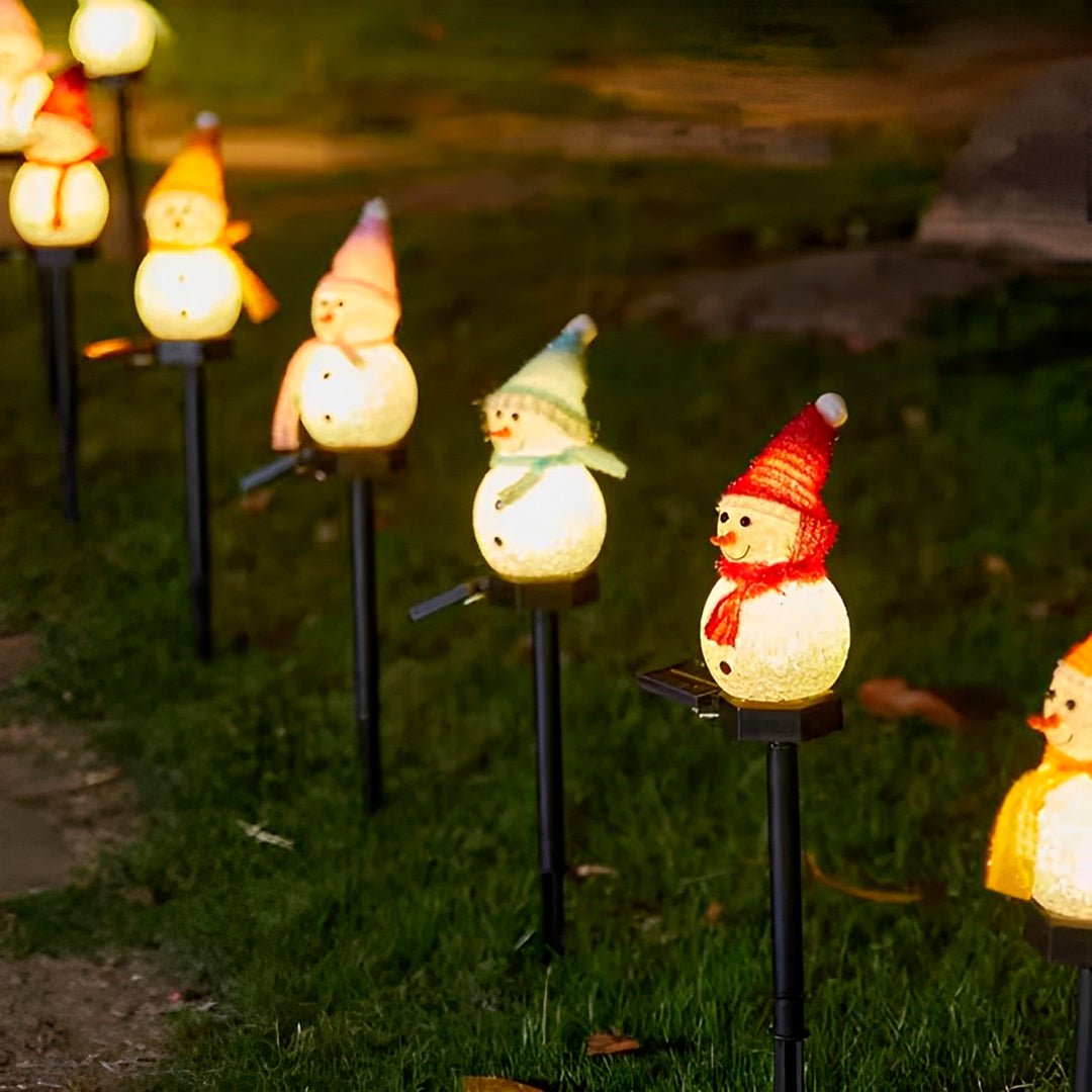 Espeto Solar - Boneco de Neve - Disponível na ProntoPraTi