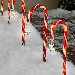 Espeto Solar Candy Cane