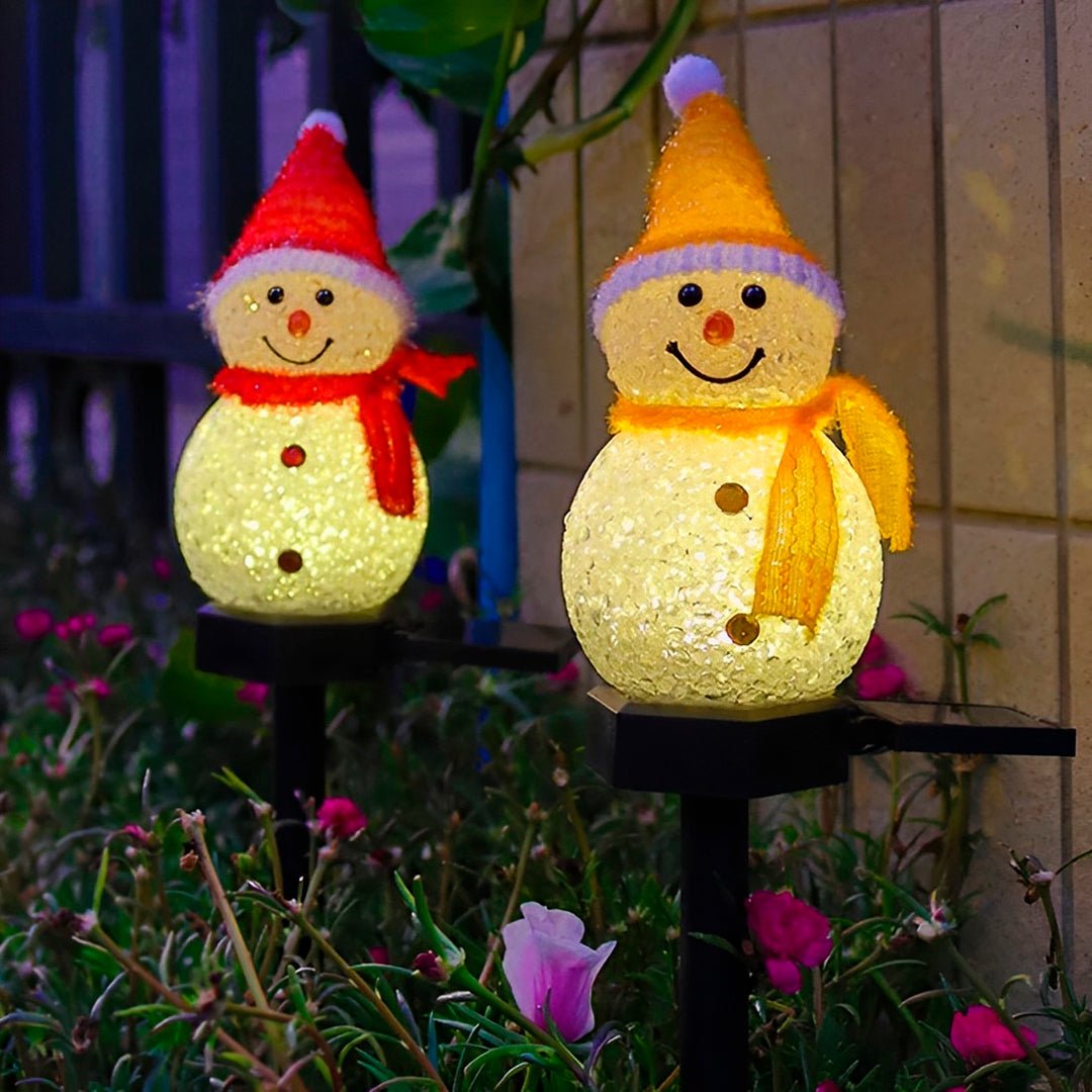 Espeto Solar - Boneco de Neve - Disponível na ProntoPraTi