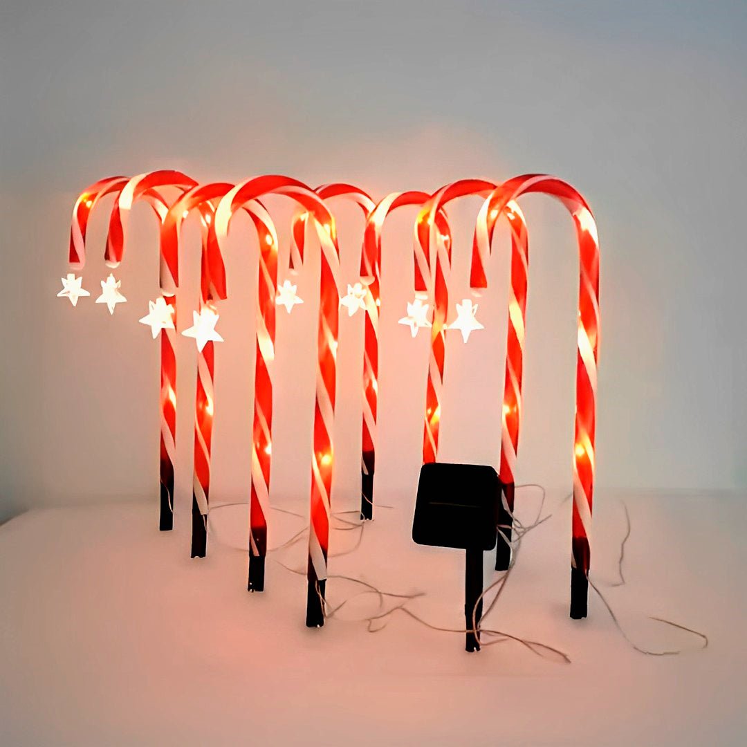 Espeto Solar - Candy Cane - Disponível na ProntoPraTi