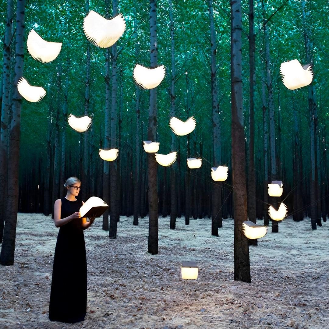 Luminária Livro Aberto Led Portátil