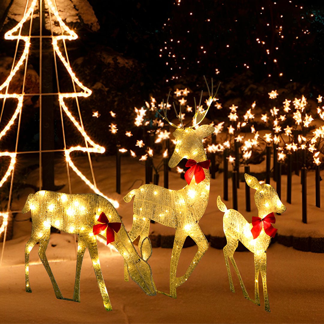 Rena de Natal de Led para Jardim - Disponível na ProntoPraTi