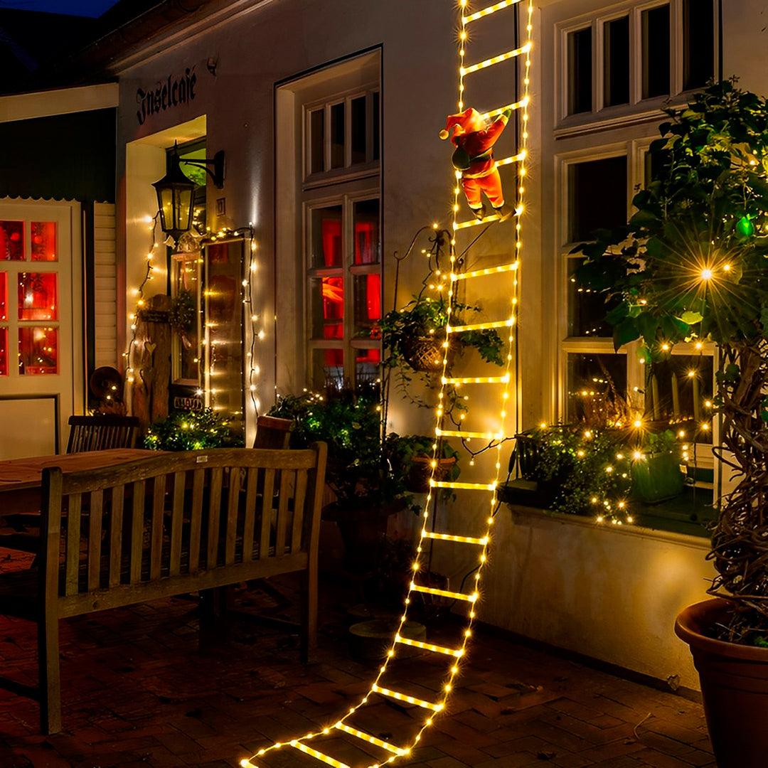 Escada Natalina de LED - 3 Metros - Disponível na ProntoPraTi