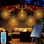 Pendente Solar de LED - Fogos de Artifício