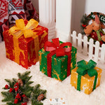 Caixa de Presente Iluminada de Natal LED - Disponível na ProntoPraTi