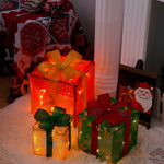 Caixa de Presente Iluminada de Natal LED - Disponível na ProntoPraTi