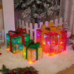 Caixa de Presente Iluminada de Natal LED - Disponível na ProntoPraTi