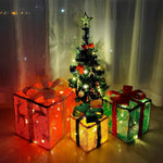 Caixa de Presente Iluminada de Natal LED - Disponível na ProntoPraTi