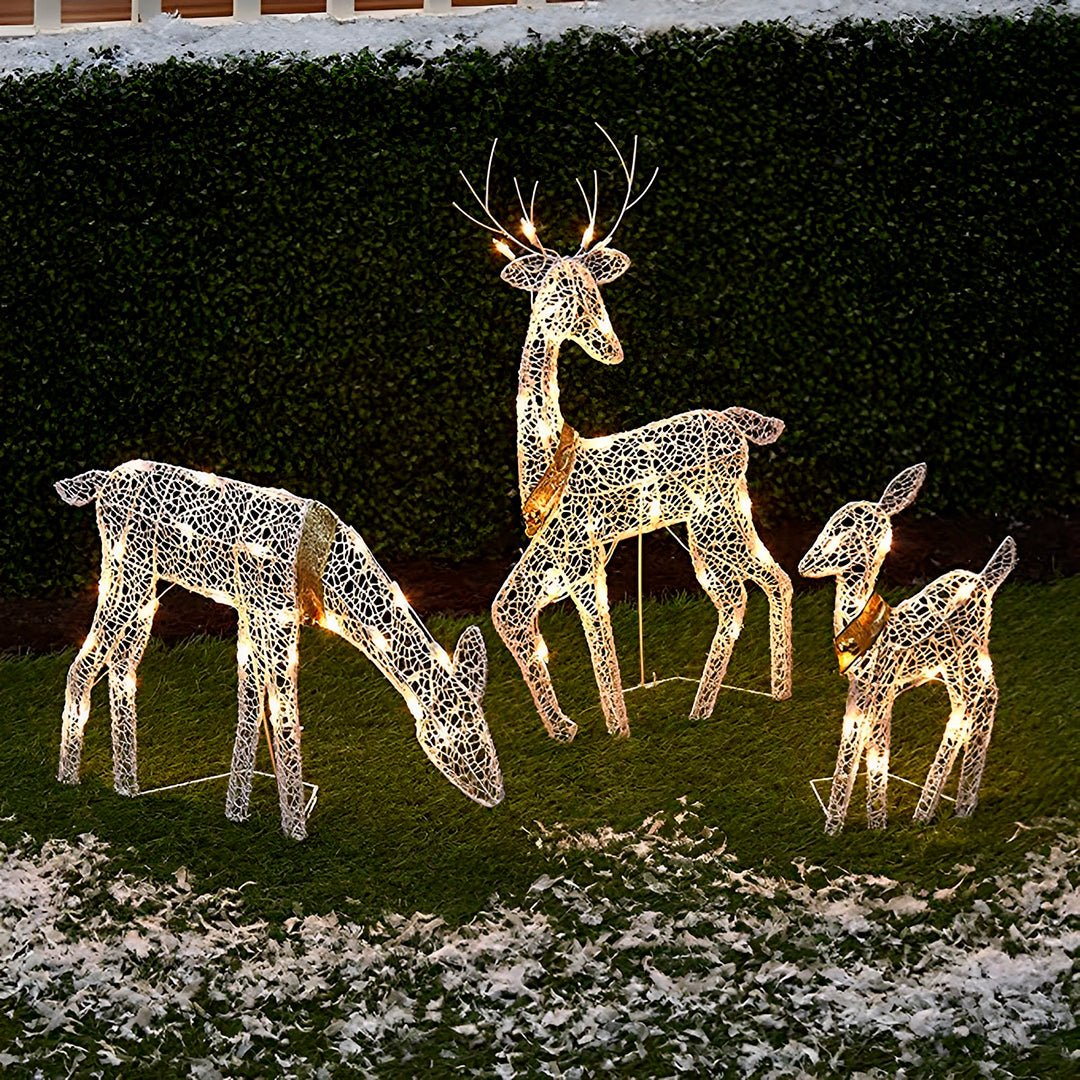 Rena de Natal de Led para Jardim - Disponível na ProntoPraTi
