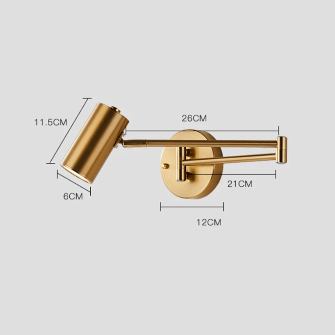 Arandela de Led Articulada - FlexLume Wall - ProntoPraTi