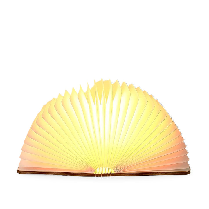 Luminária livro aberto