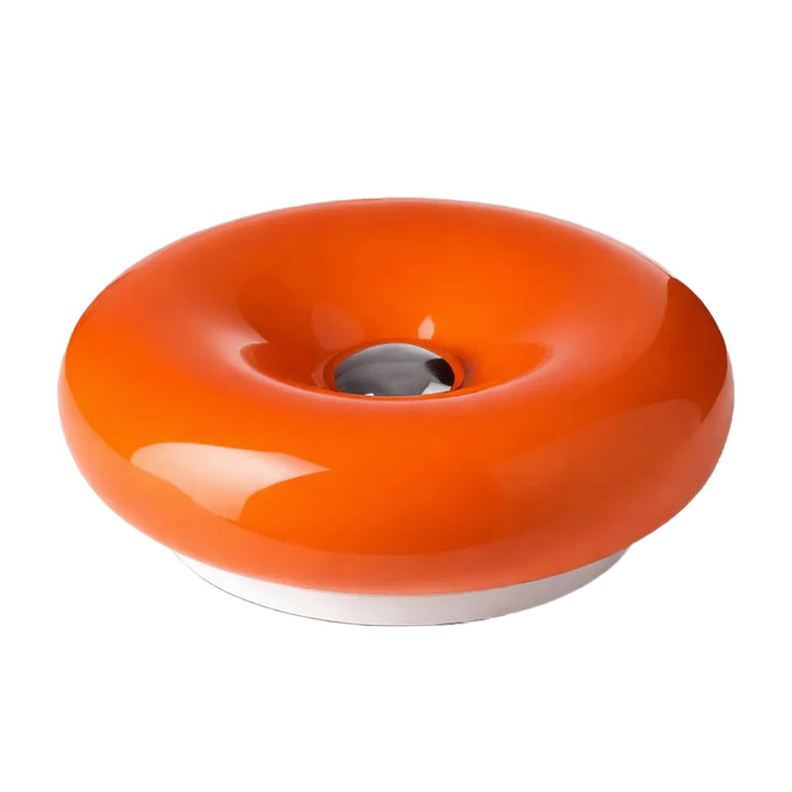 Luminária donut de vidro
