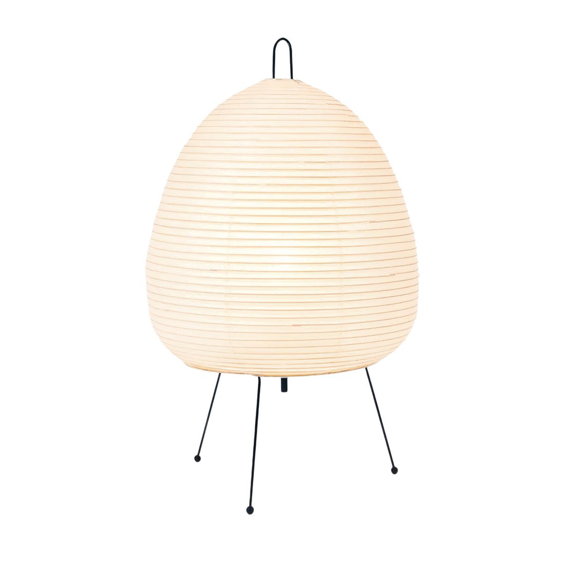 Abajur Japonês Akari Noguchi – Luminária de Papel Estilo Oriental