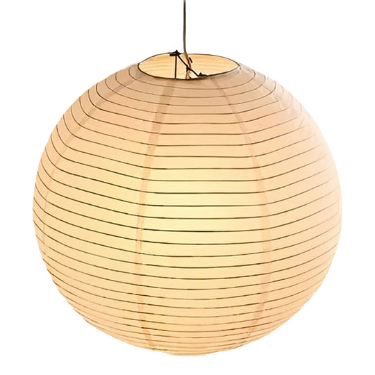 Lustre Pendente Japonês de Papel Estilo Oriental – 30 cm
