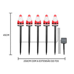 Espeto Solar Papai Noel - Disponível na ProntoPraTi