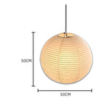 Lustre Pendente Japonês de Papel Estilo Oriental - Disponível na ProntoPraTi