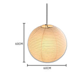 Lustre Pendente Japonês de Papel Estilo Oriental - Disponível na ProntoPraTi