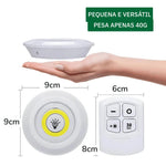 Lâmpadas Led Sem Fio com Controle Remoto - LuxLed - Disponível na ProntoPraTi