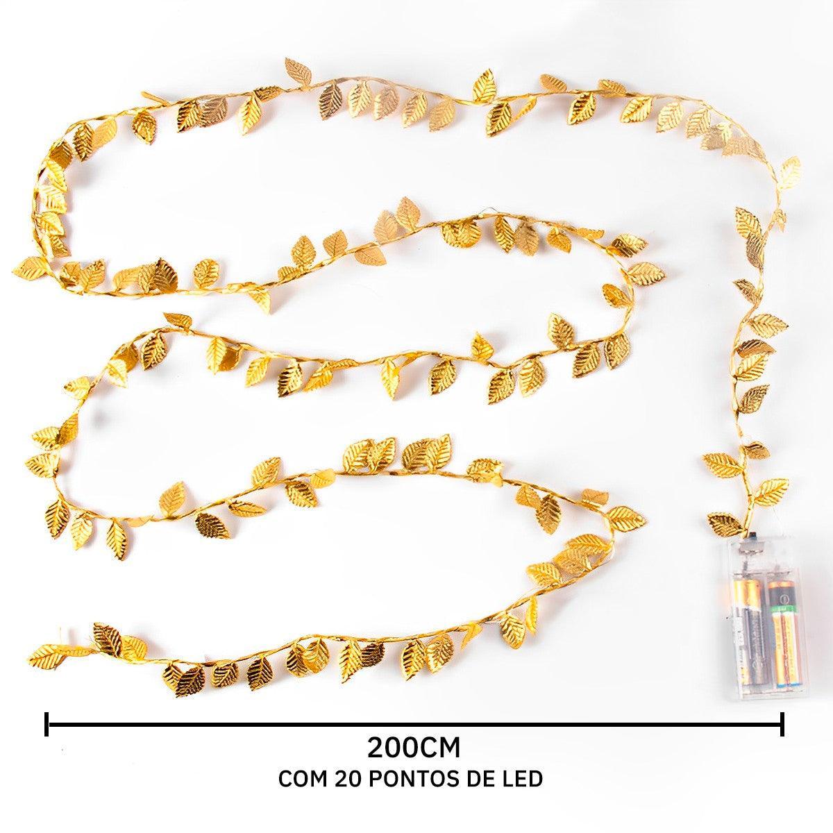 Folhas de Led Decorativas / 5m 50 Leds