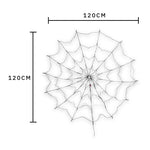 Teia de Aranha LED com Aranha Decorativa – Halloween - Disponível na ProntoPraTi