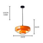 Lustre Pendente Moderno Nordic LED – Luminária de Teto Colorida - Disponível na ProntoPraTi