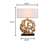 Abajur Artesanal com Madeira Torcida - Disponível na ProntoPraTi