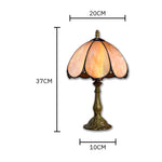 Abajur Tiffany Art Nouveau com Cúpula de Vitral - Disponível na ProntoPraTi