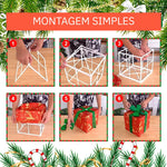 Caixa de Presente Iluminada de Natal LED - Disponível na ProntoPraTi