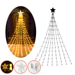 Árvore de Natal de Pisca Pisca + Estrela LED - Disponível na ProntoPraTi