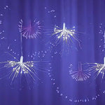 Pendente Solar de LED - Fogos de Artifício