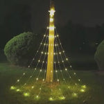 Árvore de Natal de Pisca Pisca + Estrela LED