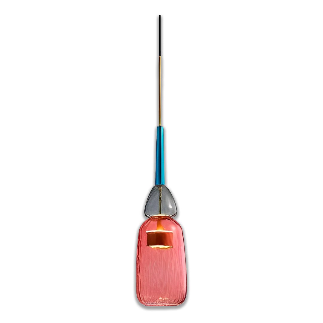 Lustre Pendente Moderno de Vidro Colorido - Disponível na ProntoPraTi