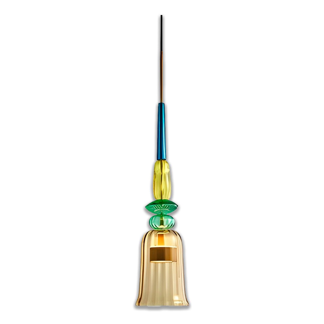Lustre Pendente Moderno de Vidro Colorido - Disponível na ProntoPraTi