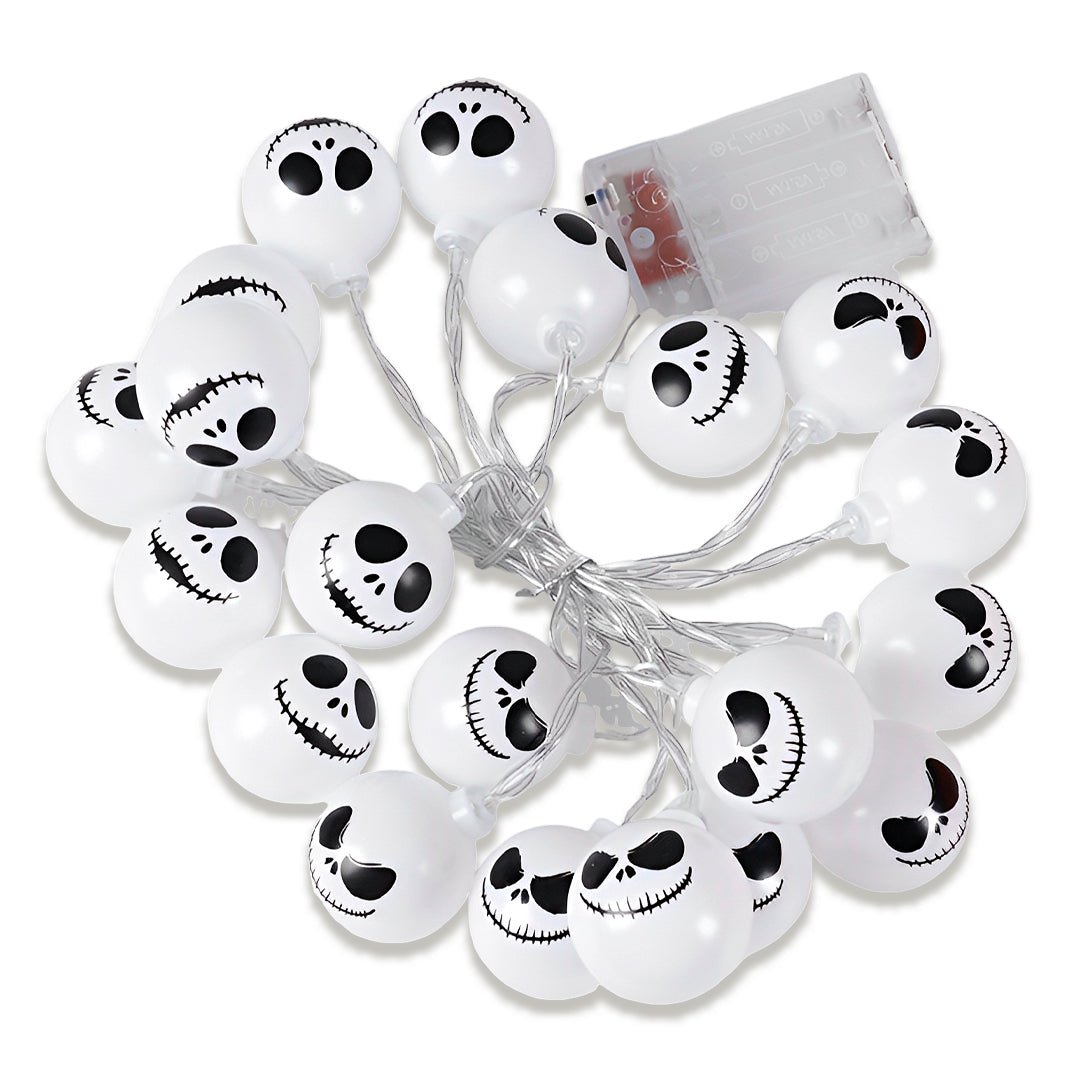 Varal Fantasminha LED 3m – Decoração de Halloween - Disponível na ProntoPraTi