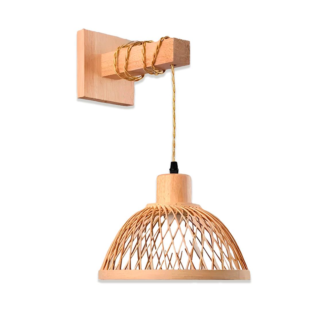Arandela de Palha Bambu Rattan - CP114