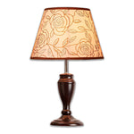 Abajur de Mesa Clássico com Cúpula Estampada - Disponível na ProntoPraTi