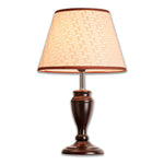 Abajur de Mesa Clássico com Cúpula Estampada - Disponível na ProntoPraTi