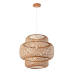 Pendente de Bambu Palha Fibra Natural - CP322