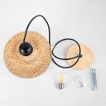 Pendente de Bambu Palha Fibra Natural - CP311