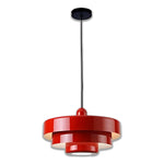 Lustre Pendente Moderno Nordic LED – Luminária de Teto Colorida - Disponível na ProntoPraTi