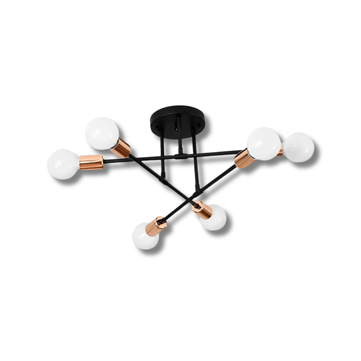 Lustre Sputnik de 6 lâmpadas