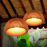 Pendente de Bambu Palha Fibra Natural - CP311