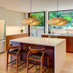 Luminária Pendente Chapéu de Palha Borneu