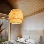 Pendente de Bambu Palha Fibra Natural - CP322